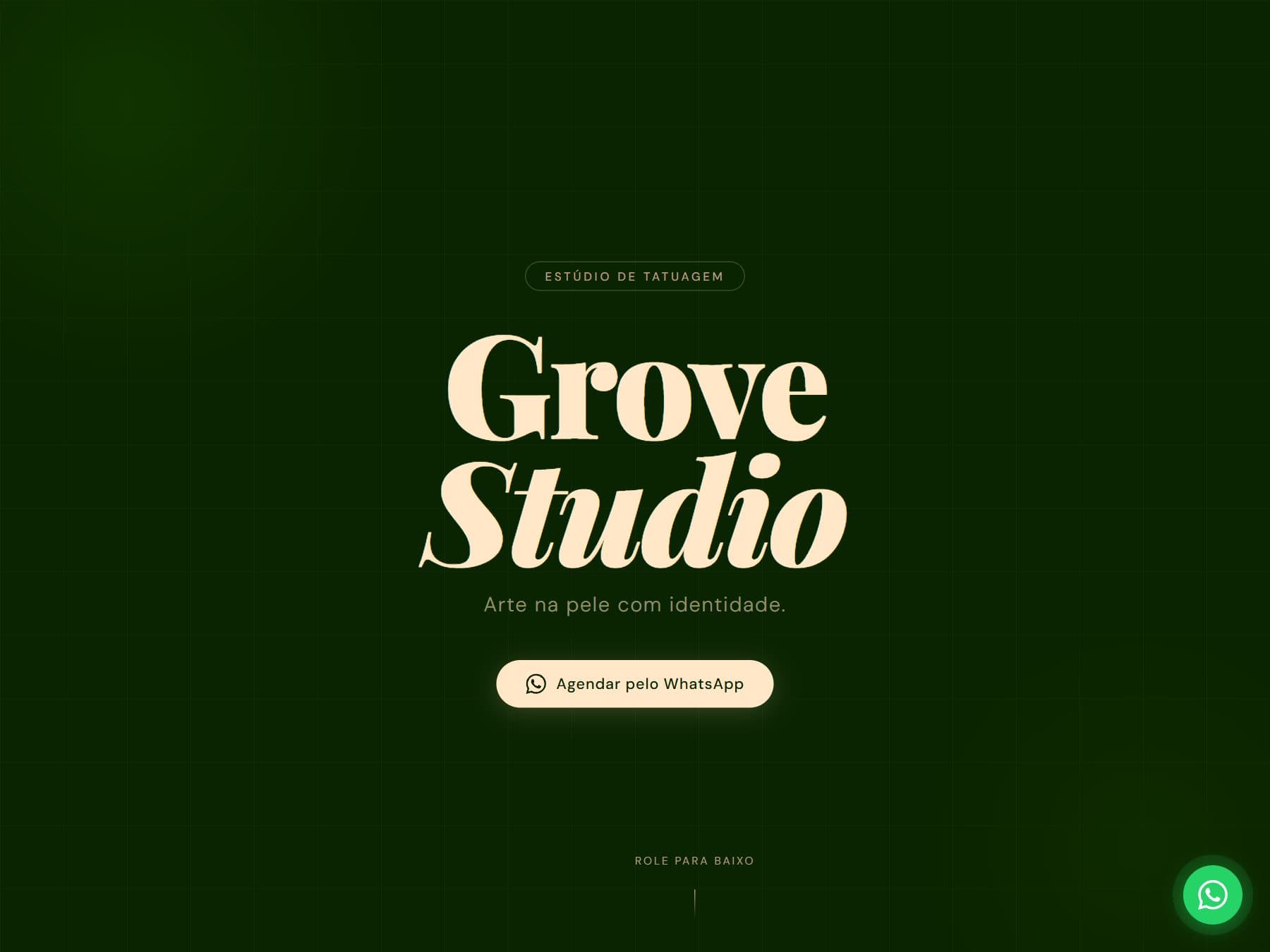 Grove Studio portfolio, showing the studio's tattoo work.